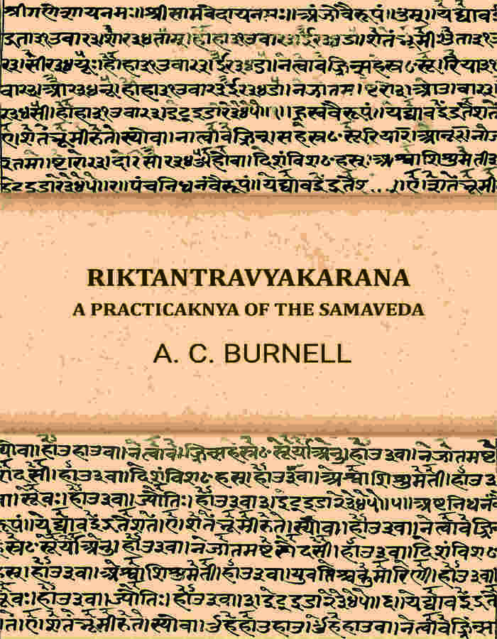 Riktantravyakarana: A practicaknya of the Samaveda - Gyan Books - Distacart