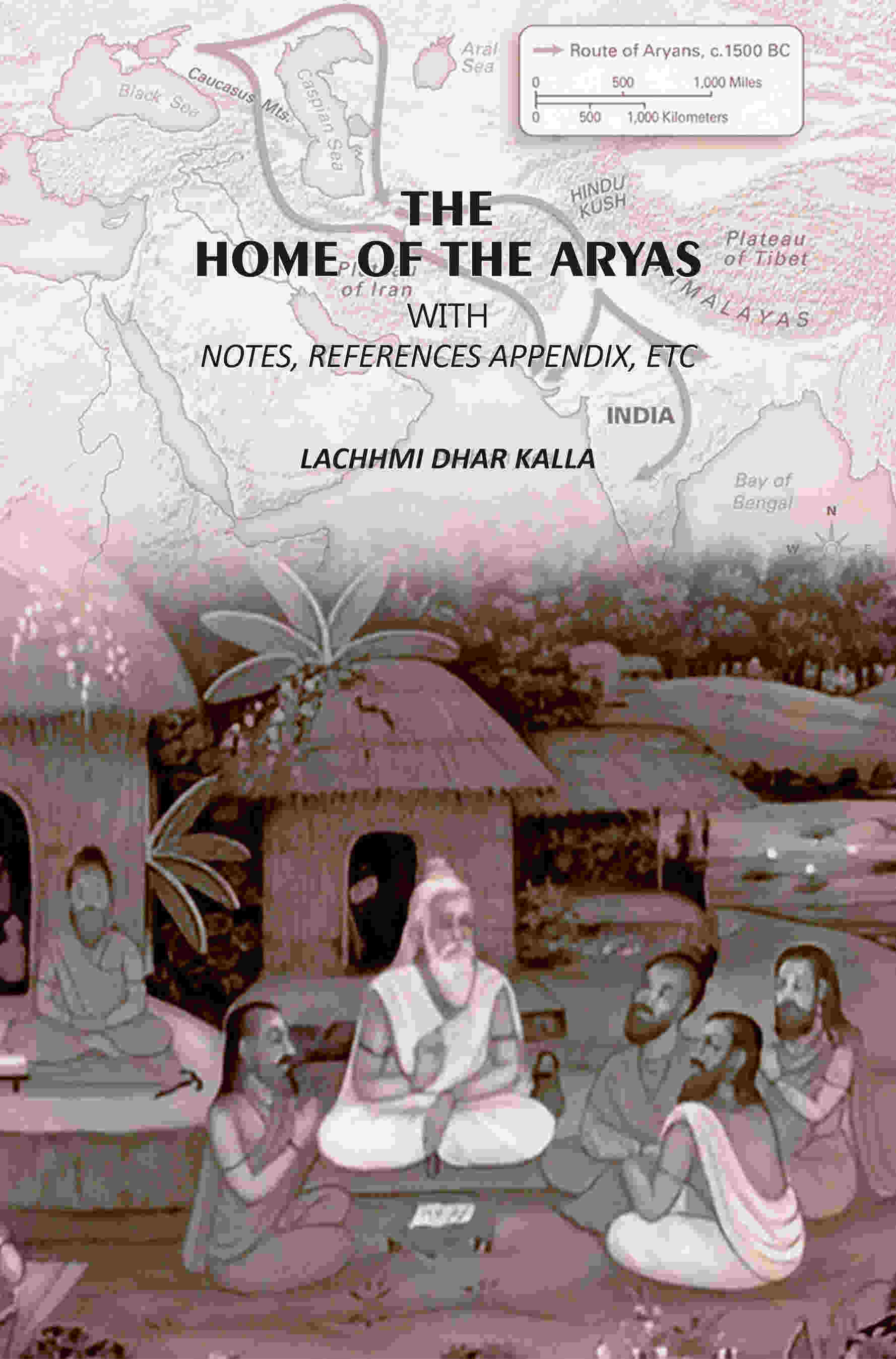 The Home Of The Aryas: With Notes, References Appendix, Etc - Gyan Books - Distacart