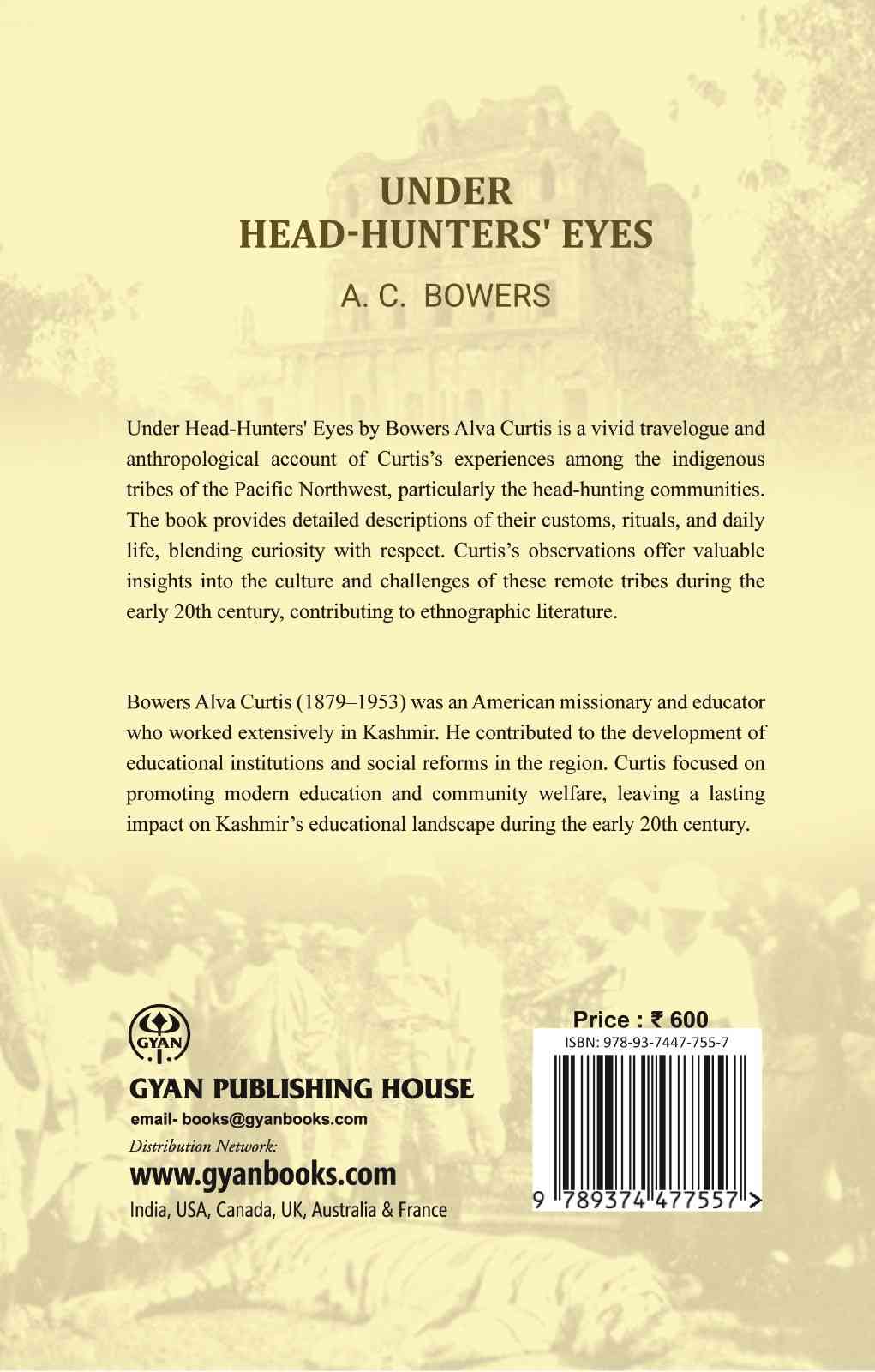 Under Head-Hunters' Eyes - Gyan Books - Distacart