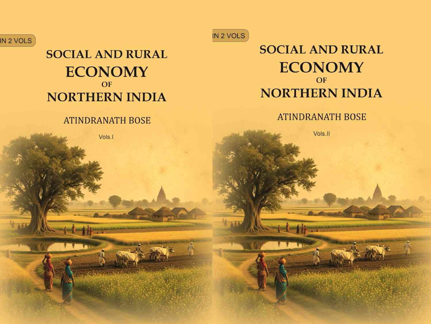 Social and Rural Economy of Northern India (2 Vols. Set) - Gyan Books - Distacart