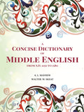 A Concise Dictionary of Middle English from A.D. 1150 to 1580 - Gyan Books - Distacart