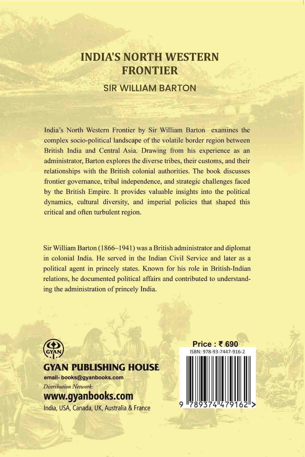 India's North Western Frontier - Gyan Books - Distacart