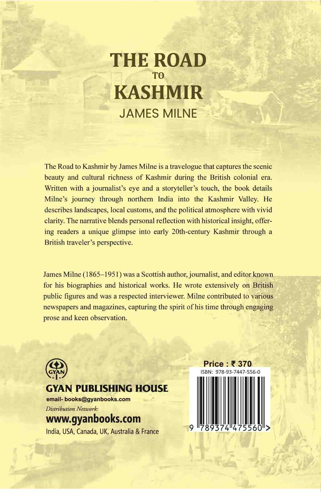 The Road to Kashmir - Gyan Books - Distacart