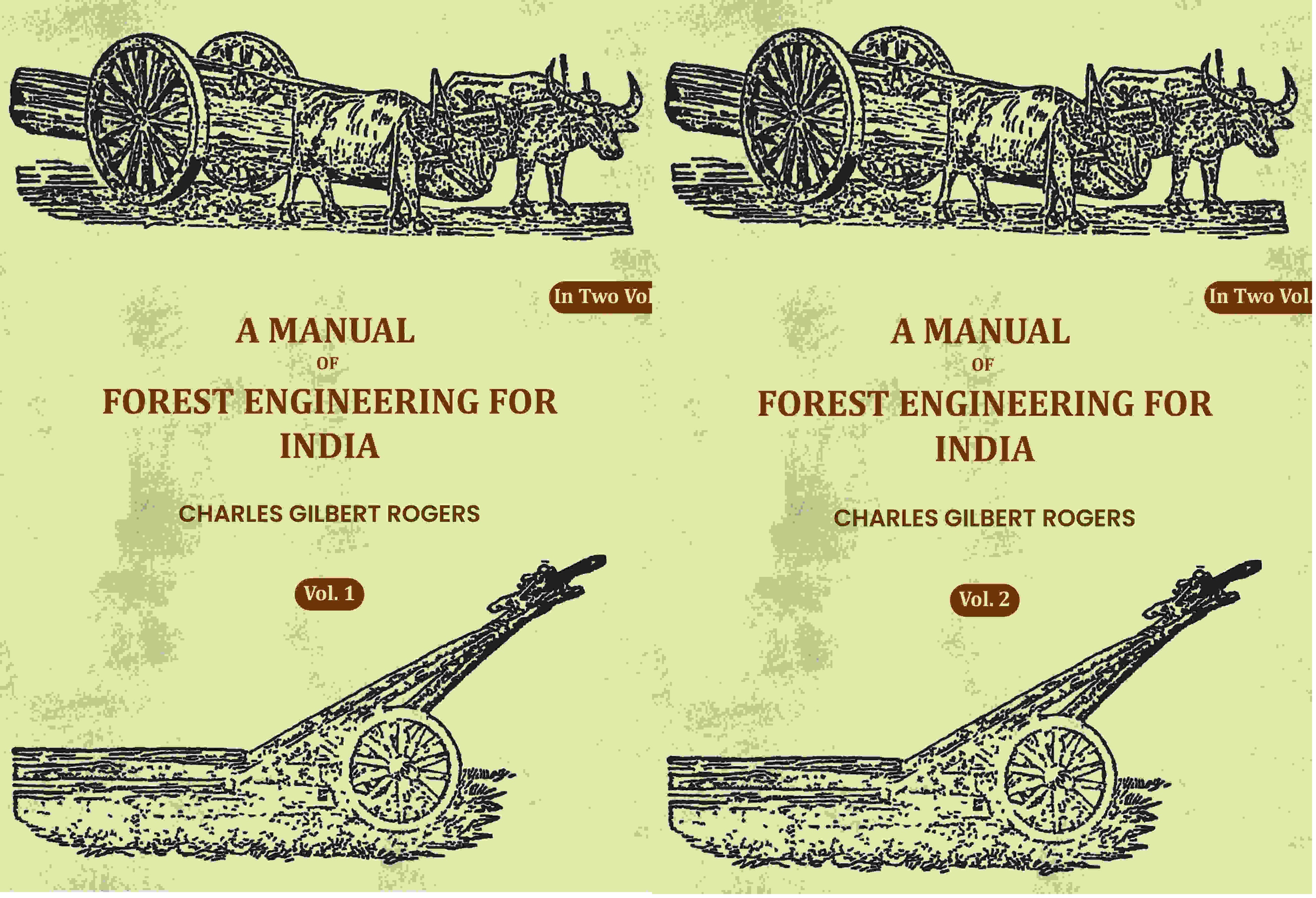 A Manual Of Forest Engineering For India (2 Vols. Set) - Gyan Books - Distacart