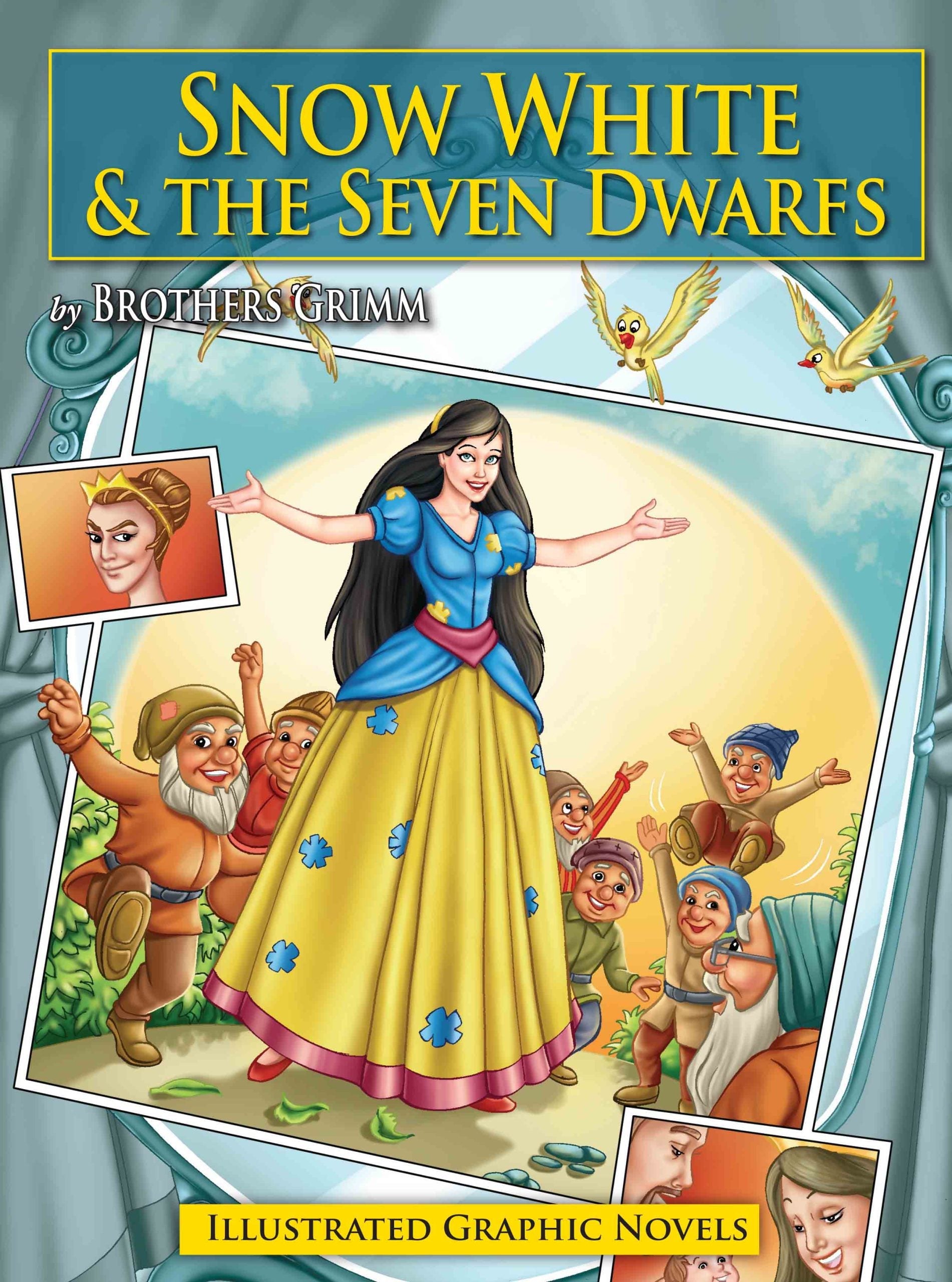 Snow White and the Seven Dwarfs : Graphic Novels - Om Books - Distacart
