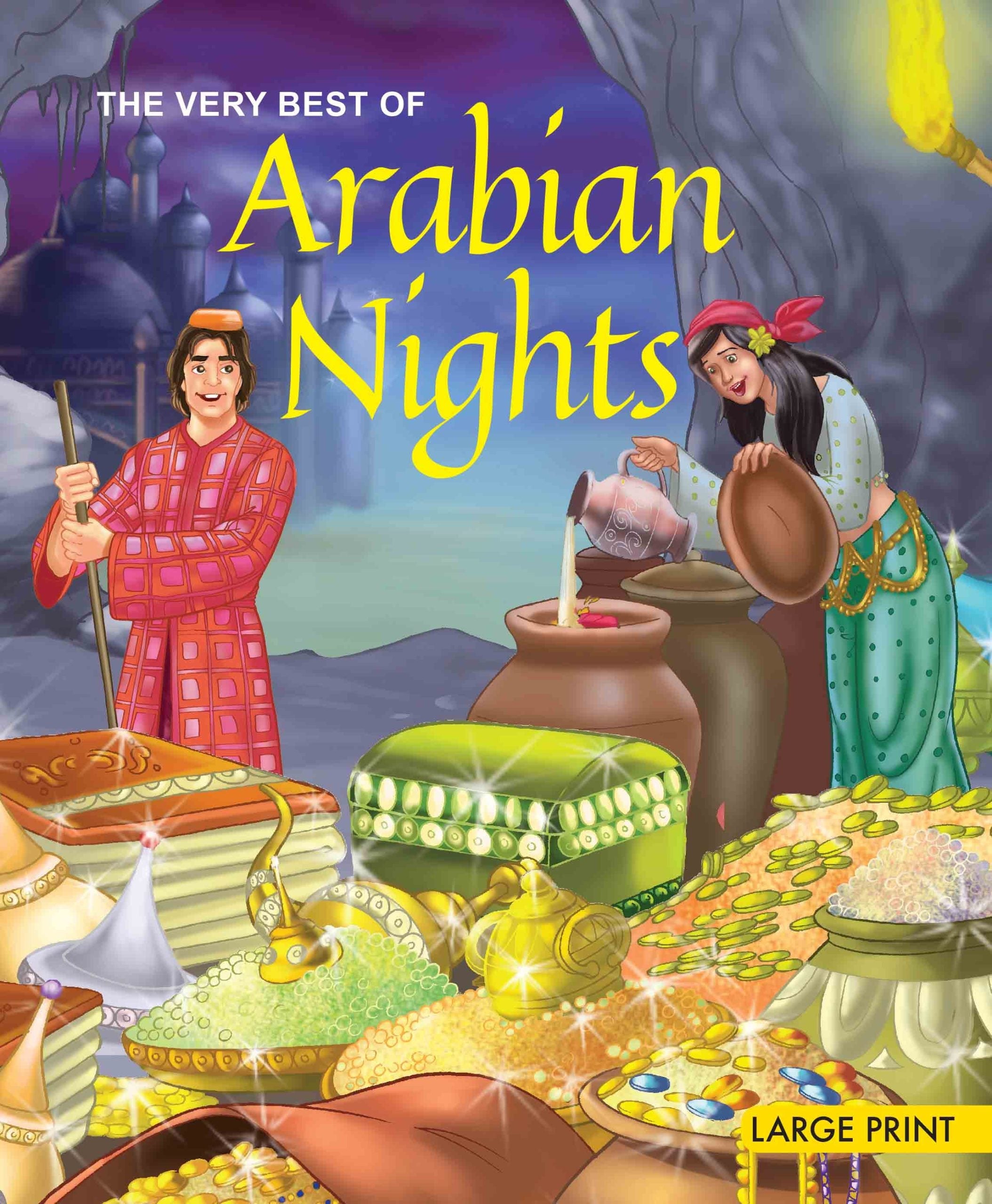 The Very Best of Arabian Nights : Large Print (Binder) - Om Books - Distacart