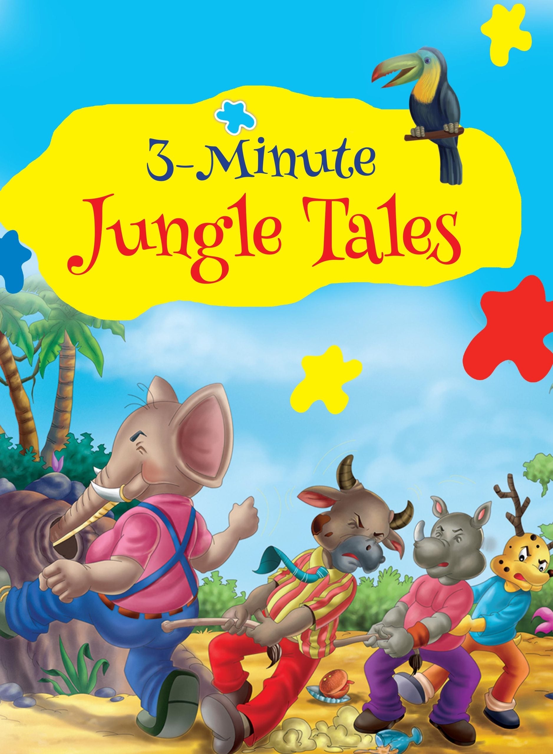 3 Minute Jungle Tales - Om Books - Distacart