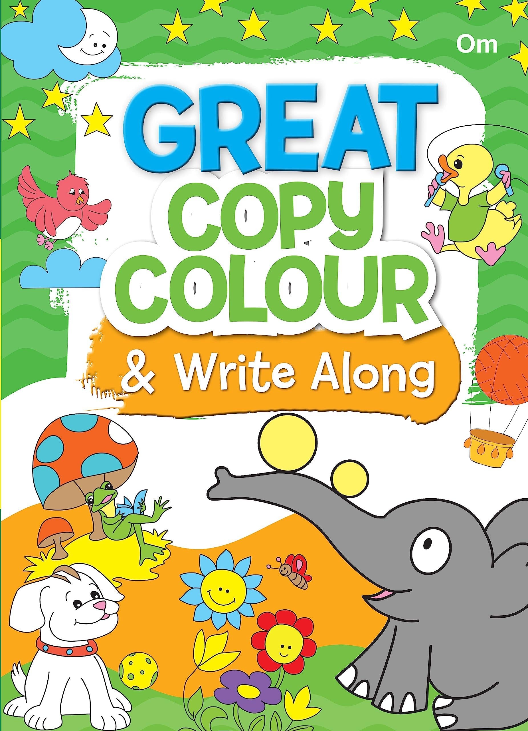 Great Copy Colour and Write Along - Om Books - Distacart