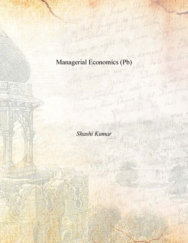 Managerial Economics (Pb) - Gyan Books - Distacart