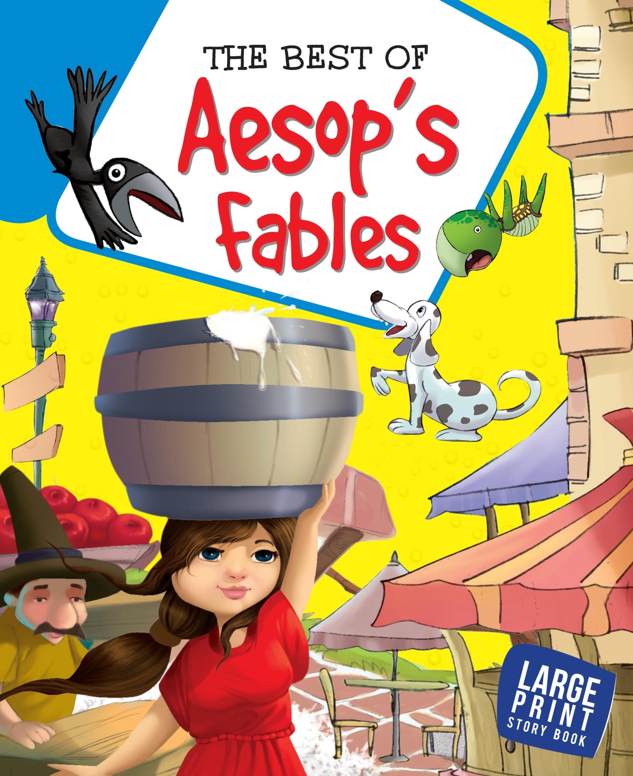 The Best of Aesops Fables : Large Print (Binder) - Om Books - Distacart