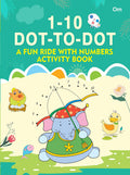 1-10 Dot-to-Dot : A Fun Ride with Numbers Activity Books - Om Books - Distacart