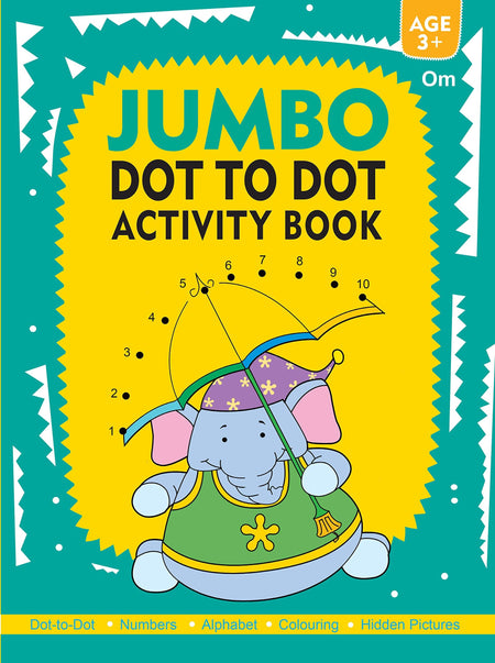 Jumbo Dot-to-Dot Activity Book - Om Books