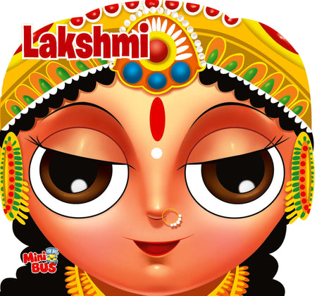 Lakshmi : Cutout Board Book - Om Books