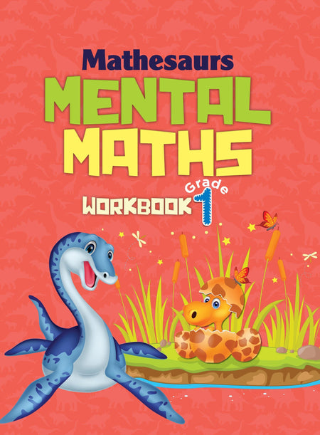 Mathesaurs Mental Math Workbook Grade-1 - Om Books