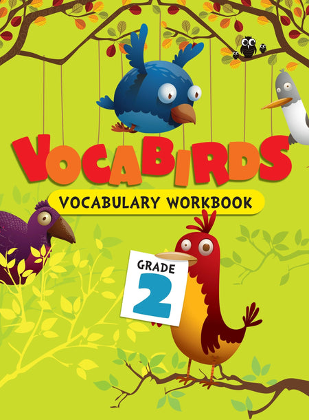 Vocabirds Vocabulary Workbook Grade-2 - Om Books