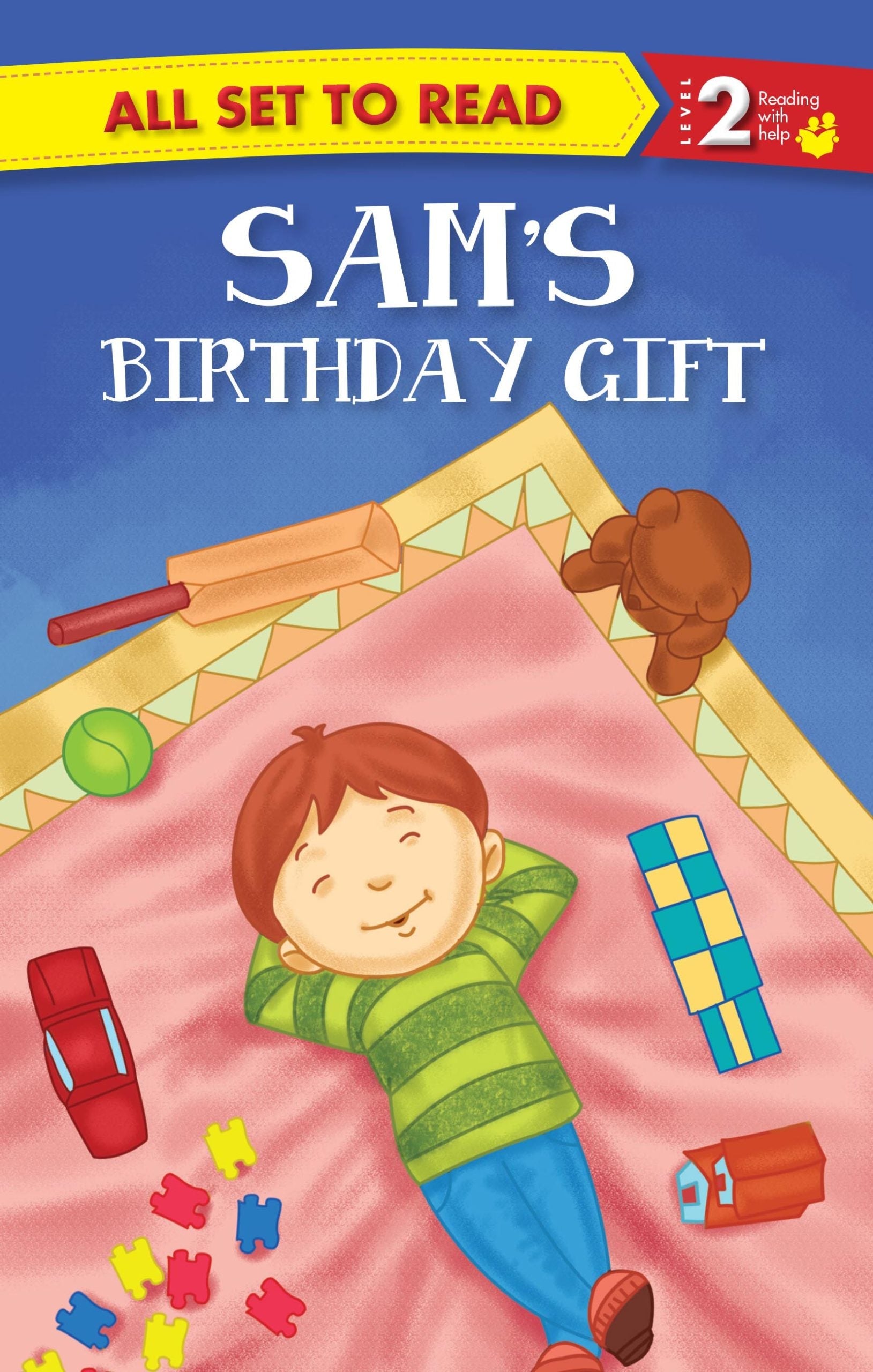 All set to Read Readers Level 2 Sam's Birthday Gift - Om Books - Distacart