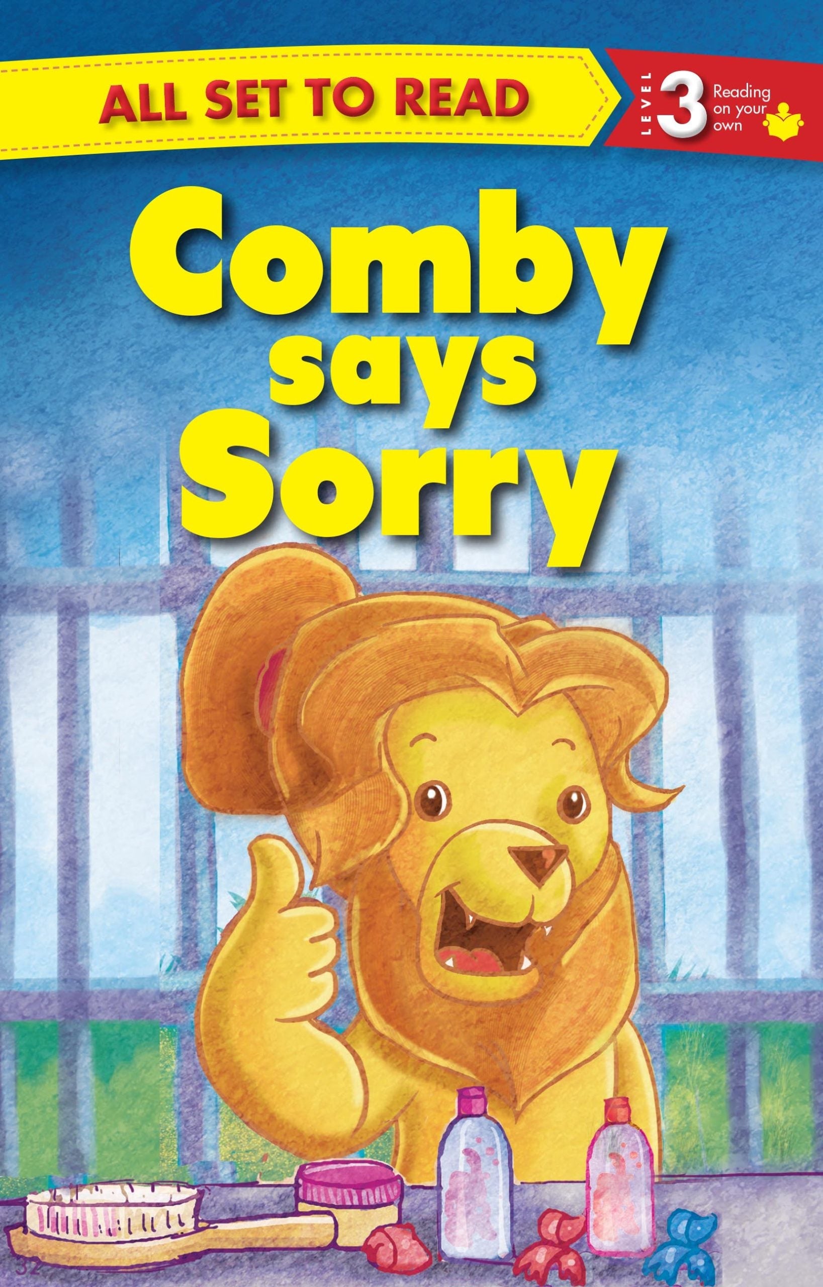 All set to Read Readers Level 3 Comby Says Sorry - Om Books - Distacart