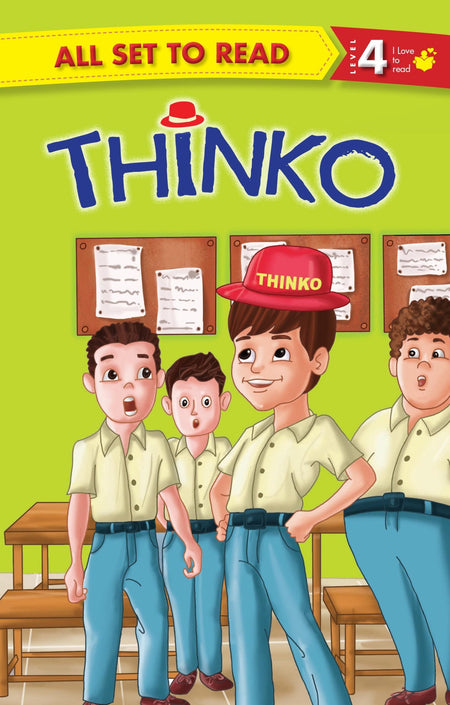 All set to Read Readers Level 4 Thinko - Om Books