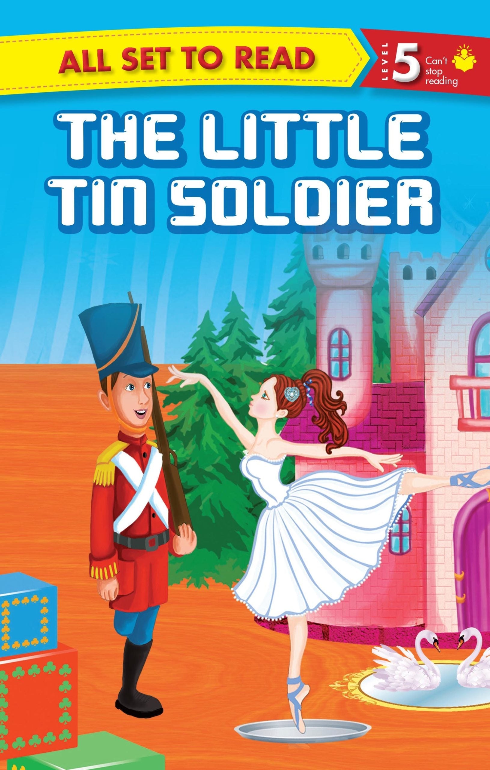 All set to Read Readers Level 5 The Little Tin Soldier - Om Books - Distacart