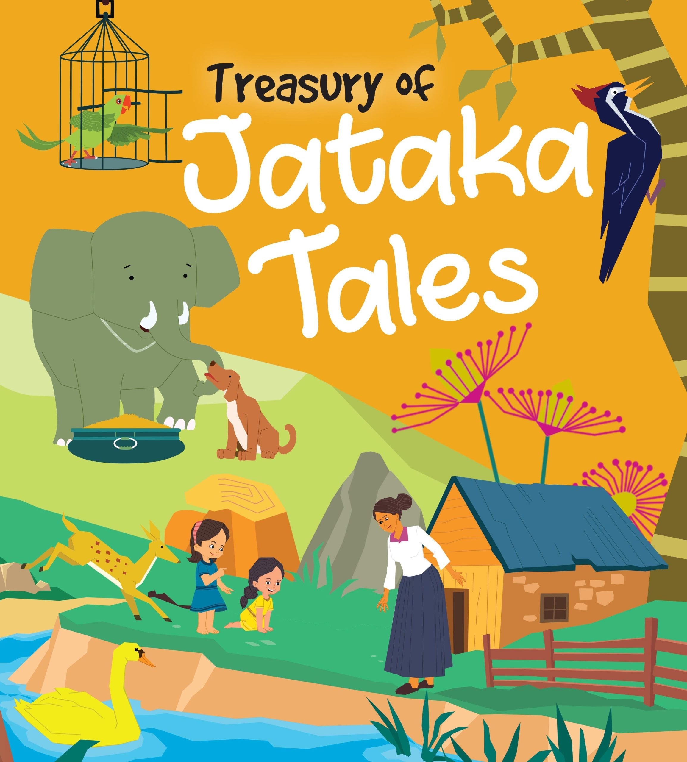 Treasury of Jataka Tales (Binder) - Om Books - Distacart