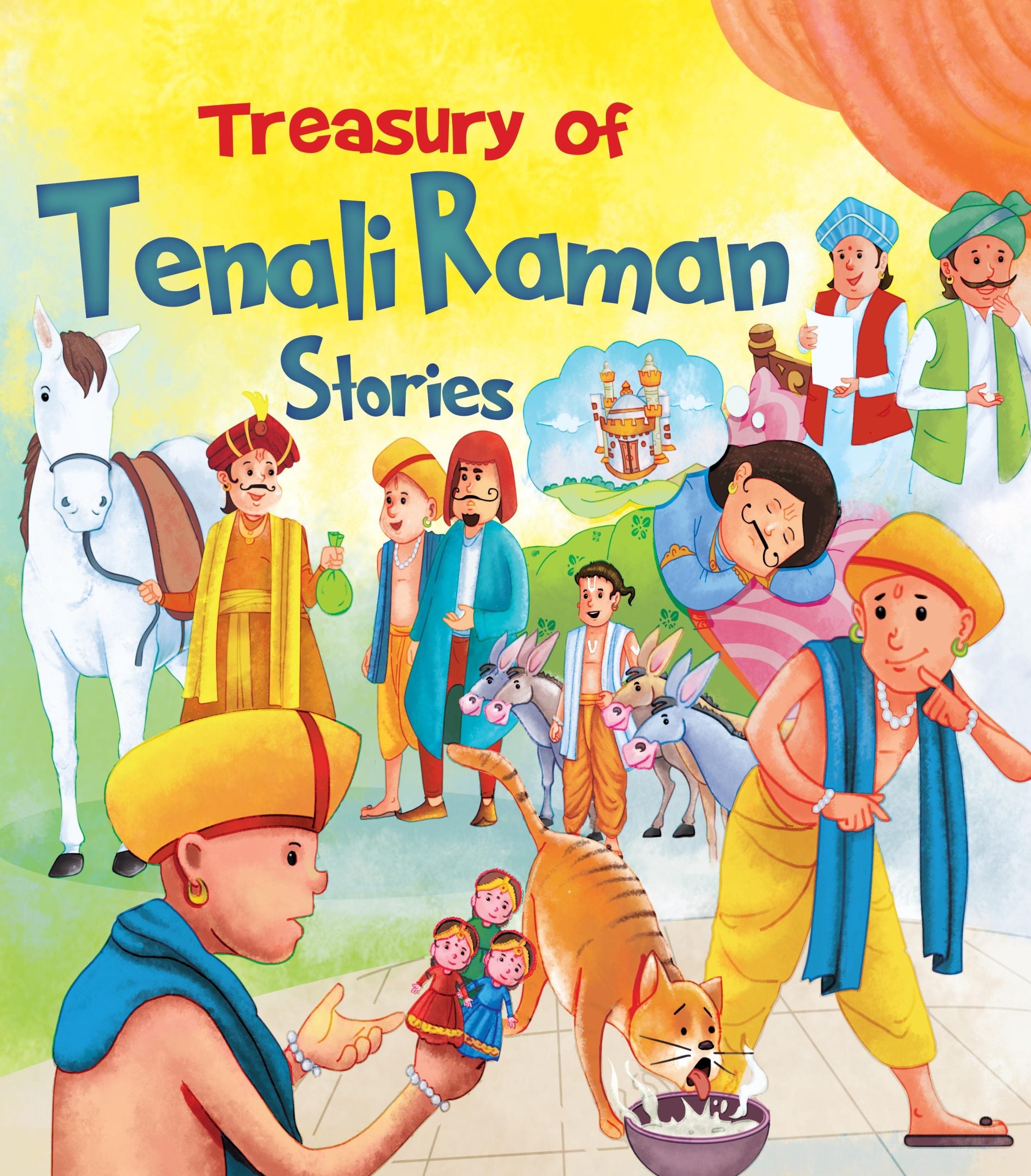 Treasury of Tenali Raman Stories (Binder) - Om Books - Distacart