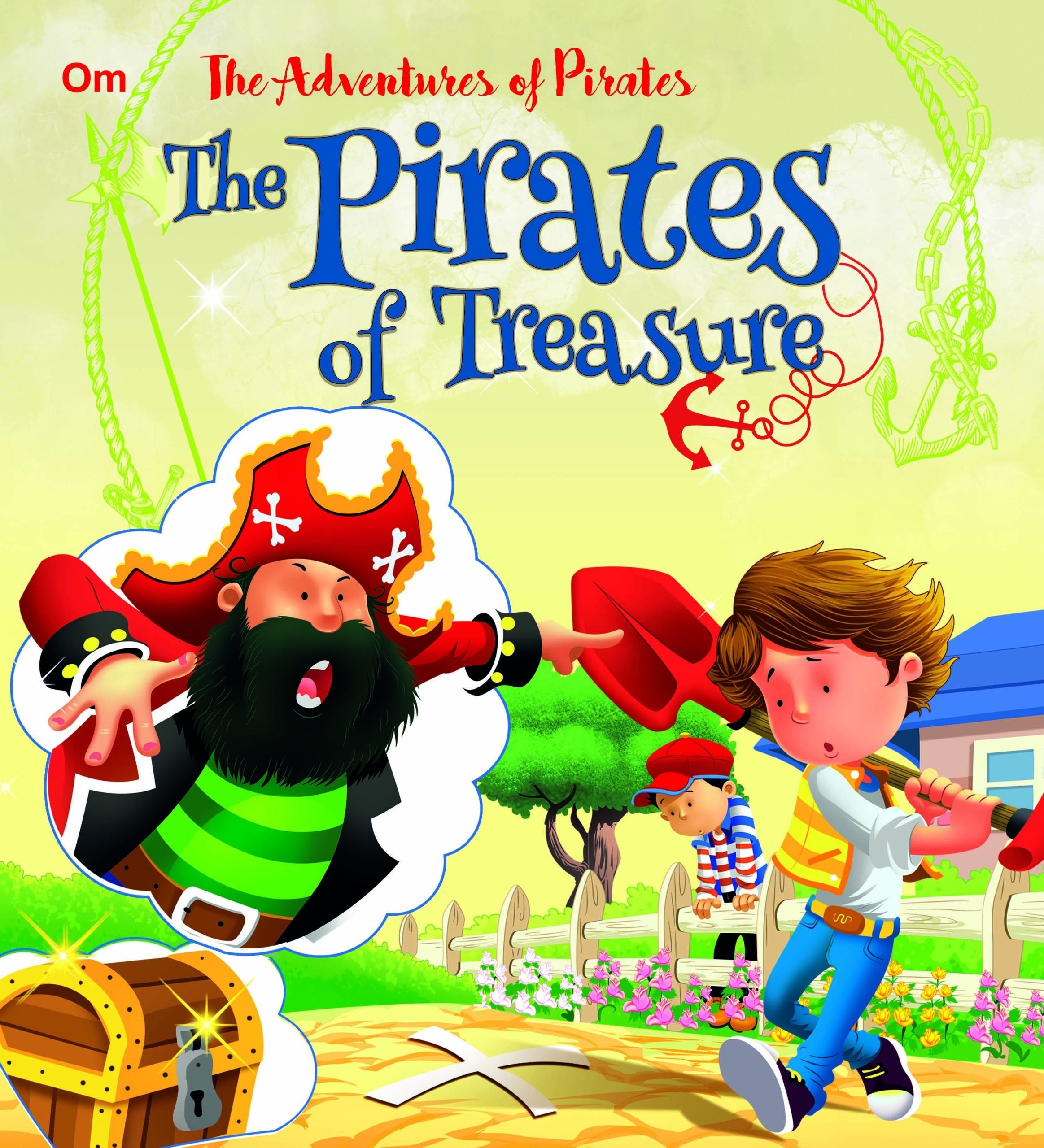 The Pirates of Treasure : The Adventures of Pirates Stories - Om Books - Distacart