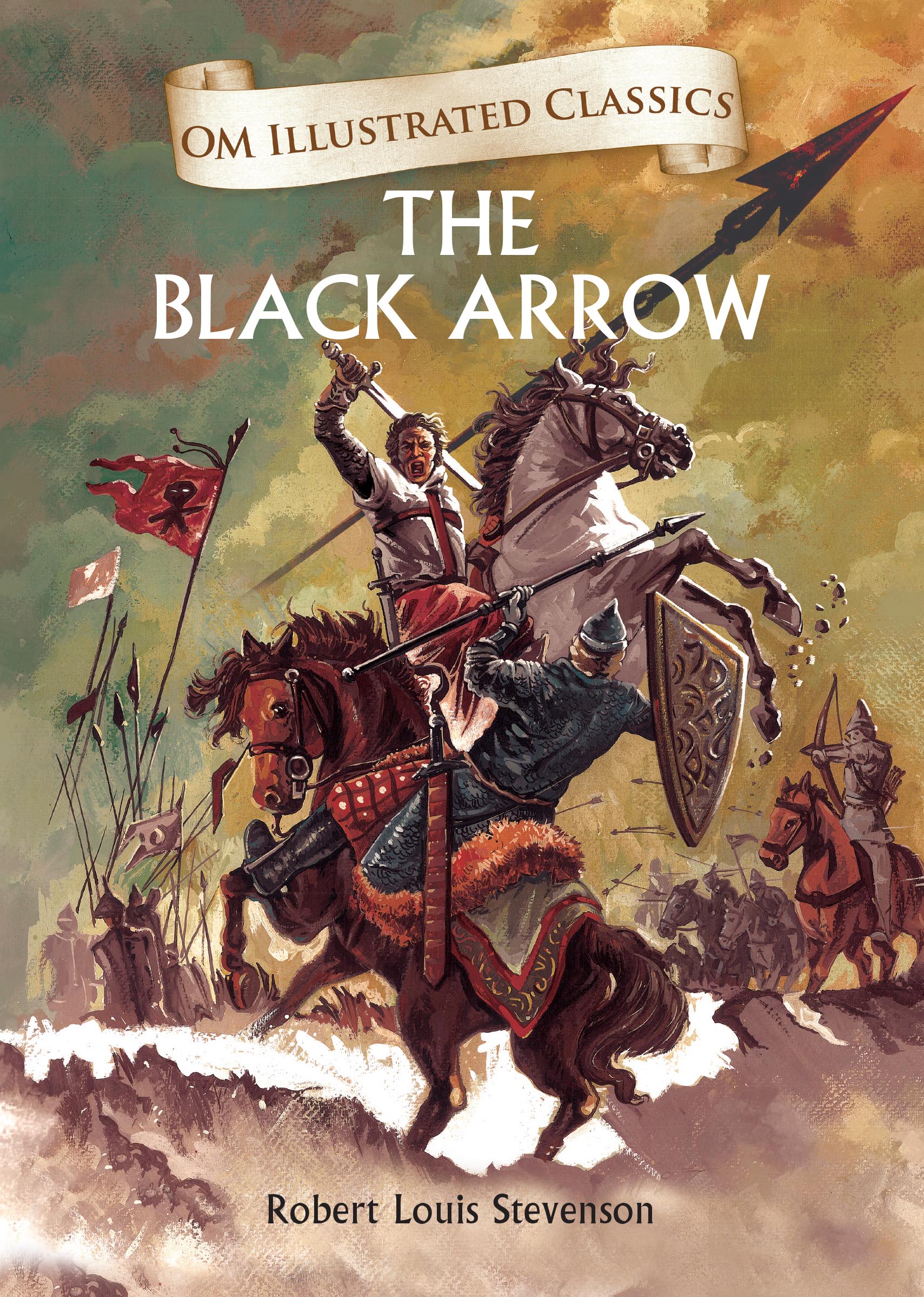 The Black Arrow : Om Illustrated Classics - Om Books - Distacart