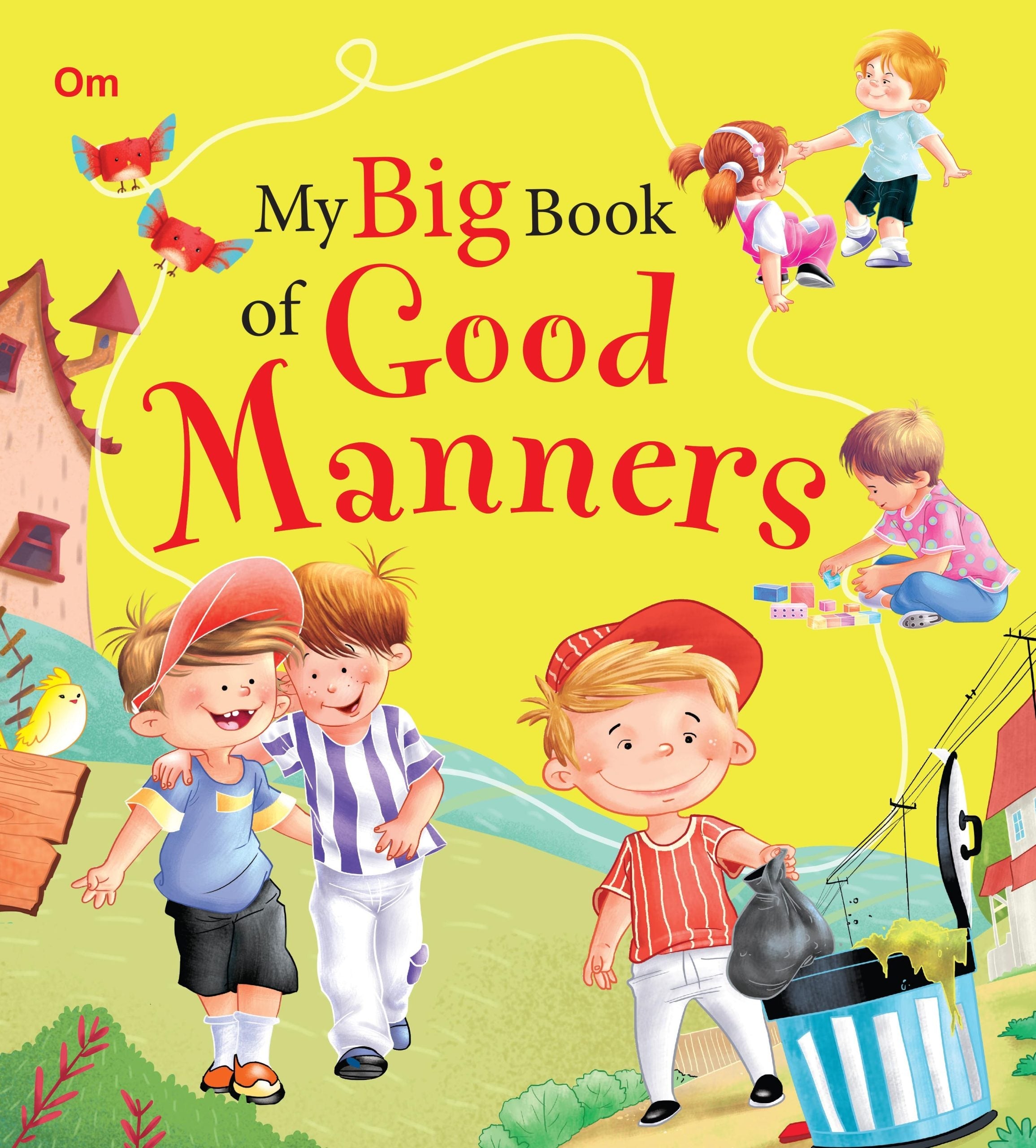 My Big Book of Good Manners (Binder) - Om Books - Distacart
