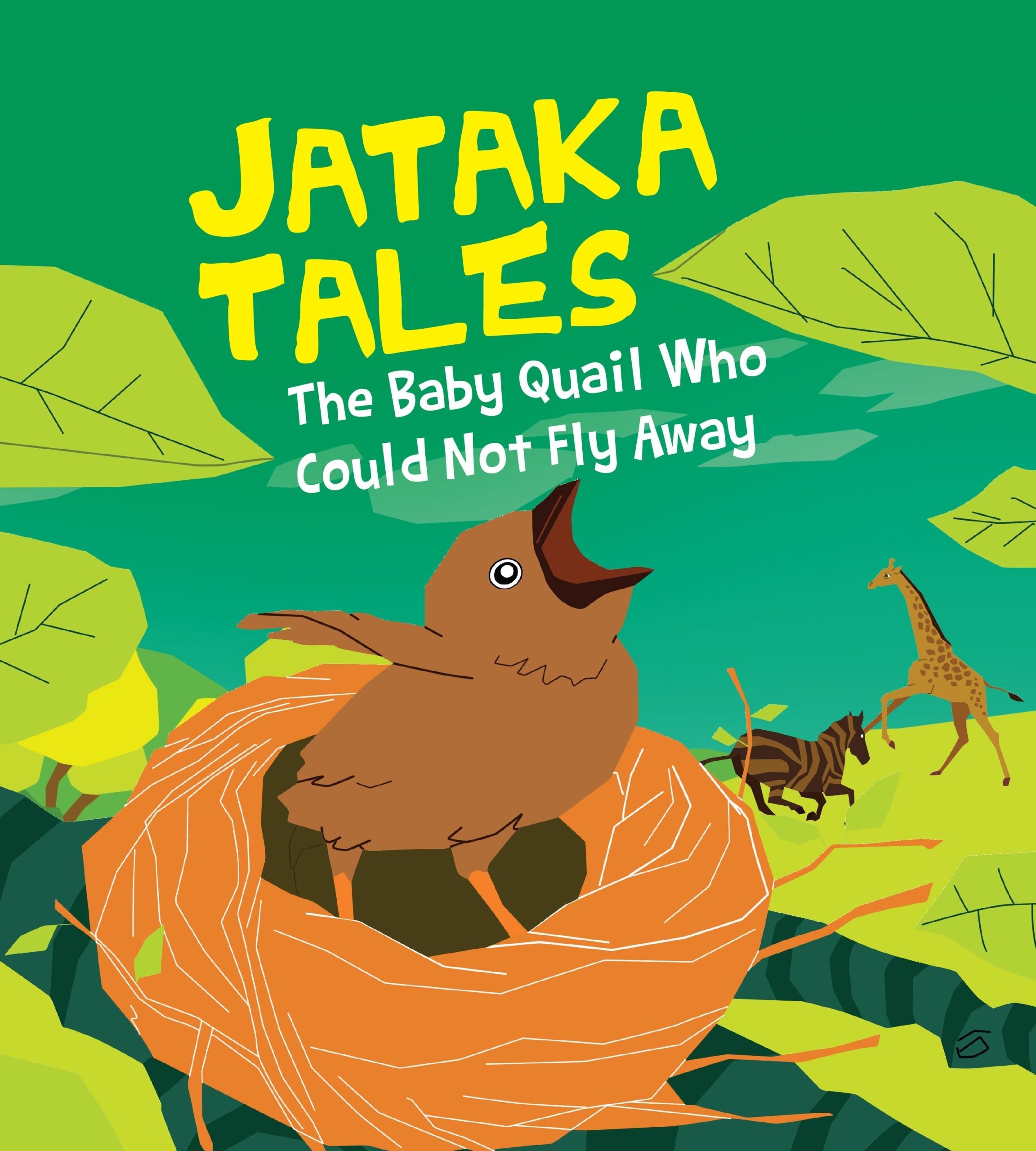 The Baby Quail Who Could not Fly Away : Jataka Tales - Om Books - Distacart