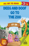 All set to Read A Phonics Reader Deeg and Doop go to the Zoo - Om Books - Distacart