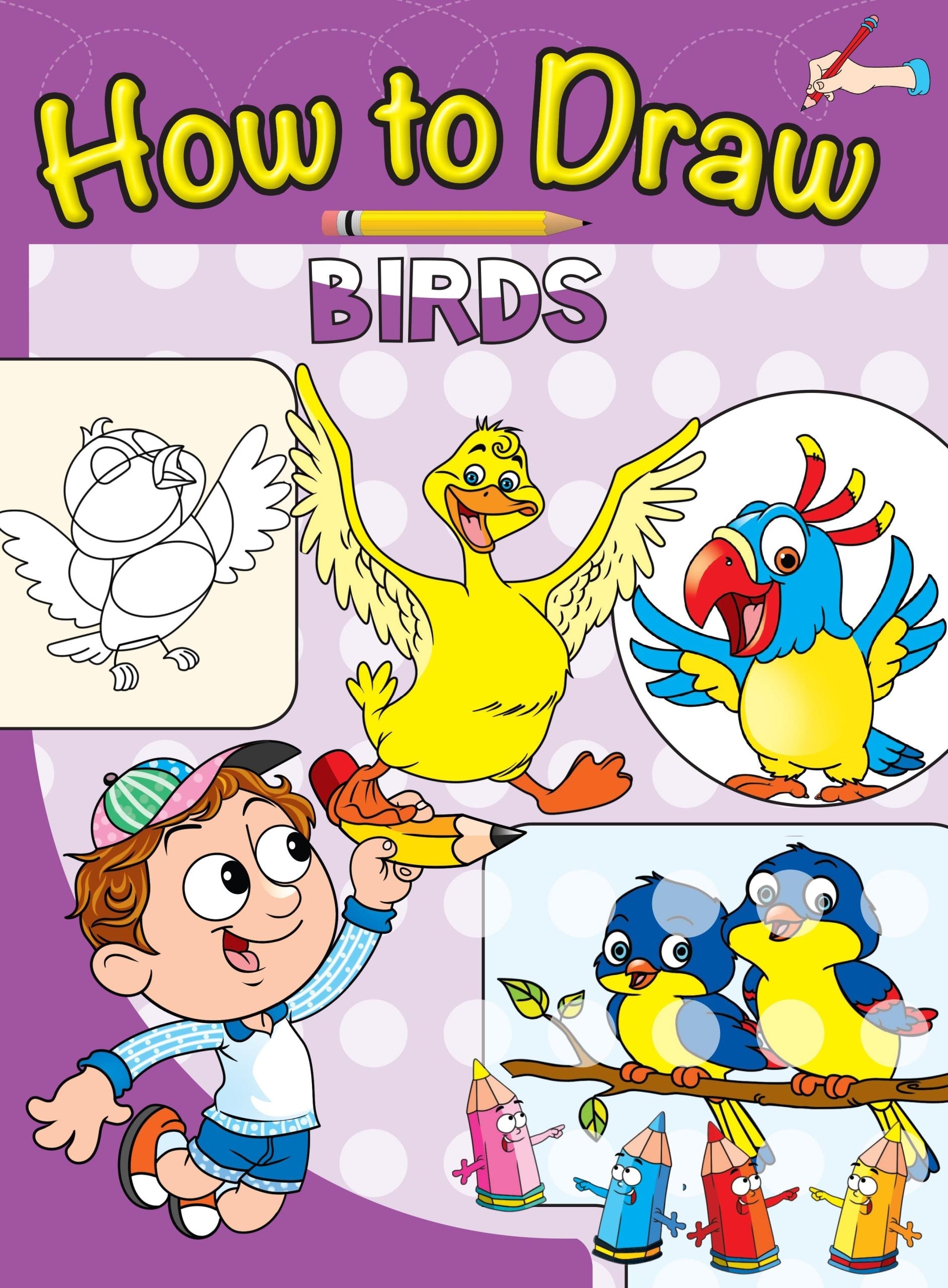 How to Draw Birds - Om Books - Distacart