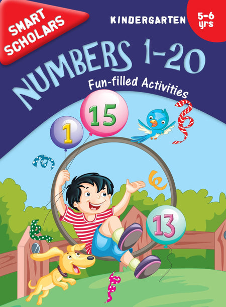 Smart Scholars Kindergarten Numbers 1-20 - Om Books