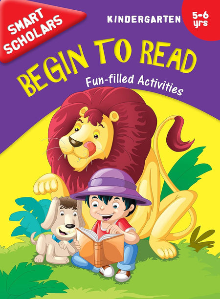 Smart Scholars Kindergarten Begin To Read - Om Books