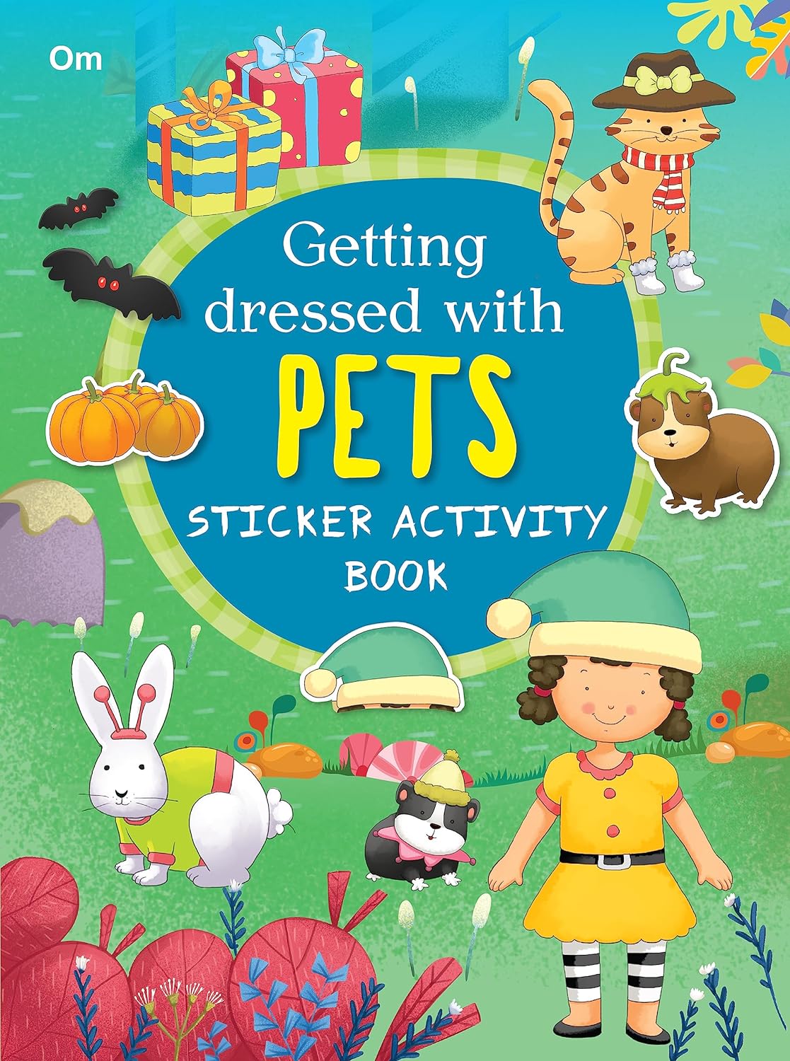 Getting Dressed for pets - Sticker Activity Books - Om Books - Distacart