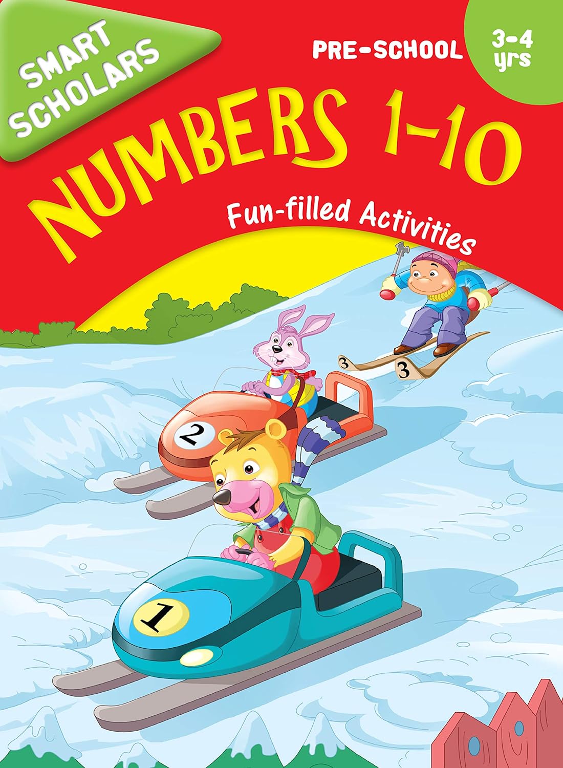 Smart Scholars Pre-School Numbers 1-10 - Om Books - Distacart