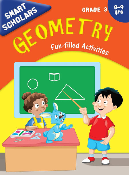 Smart Scholars Grade 3 Geometry - Om Books