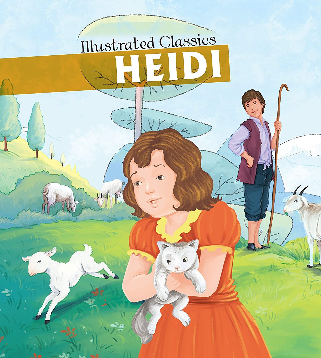 Heidi : Illustrated Classics - Om Books - Distacart