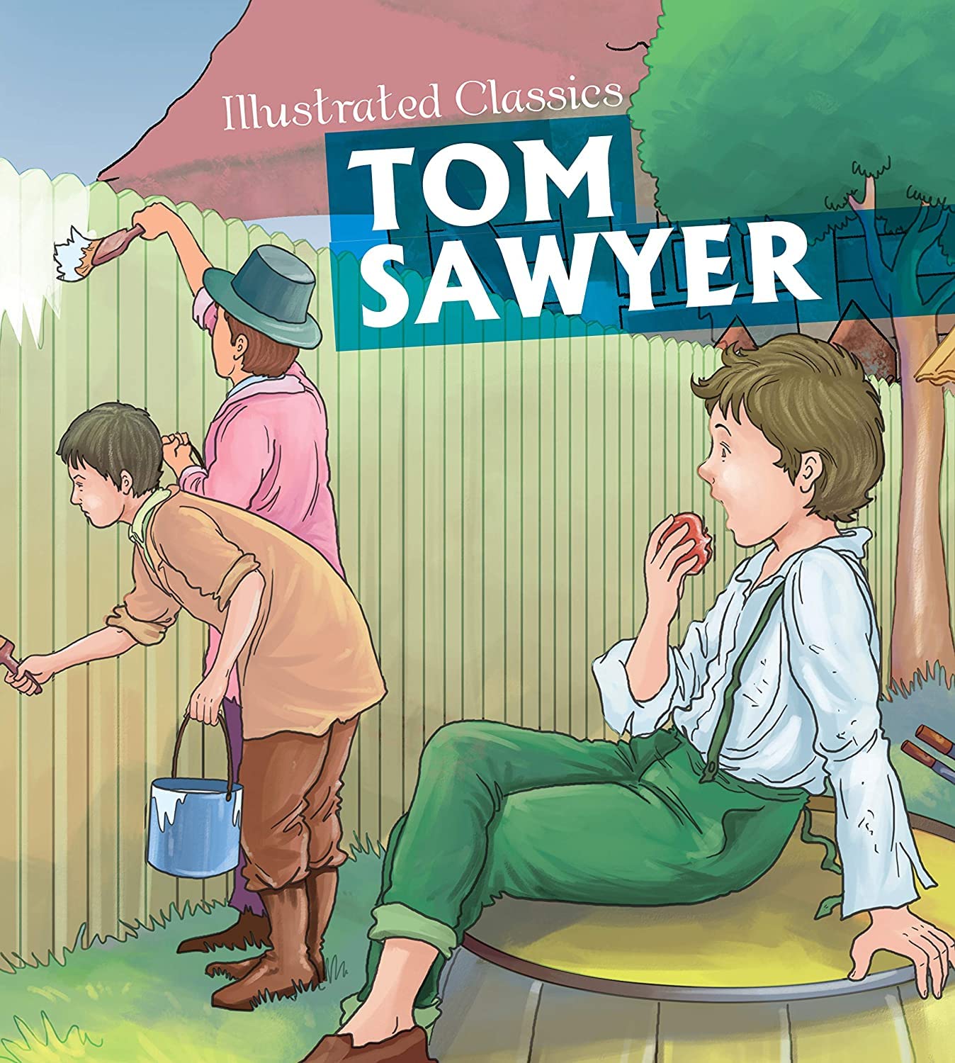 Tom Sawyer : Illustrated Classics - Om Books - Distacart