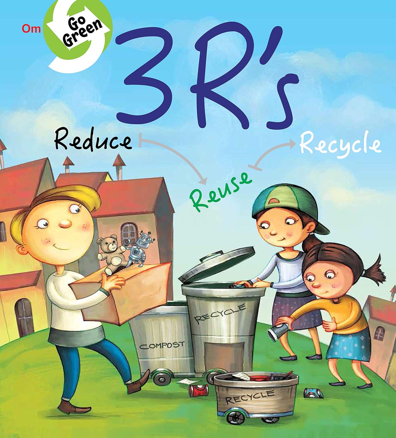 Go Green : 3 R's Reduce Recycle Reuse - Om Books - Distacart