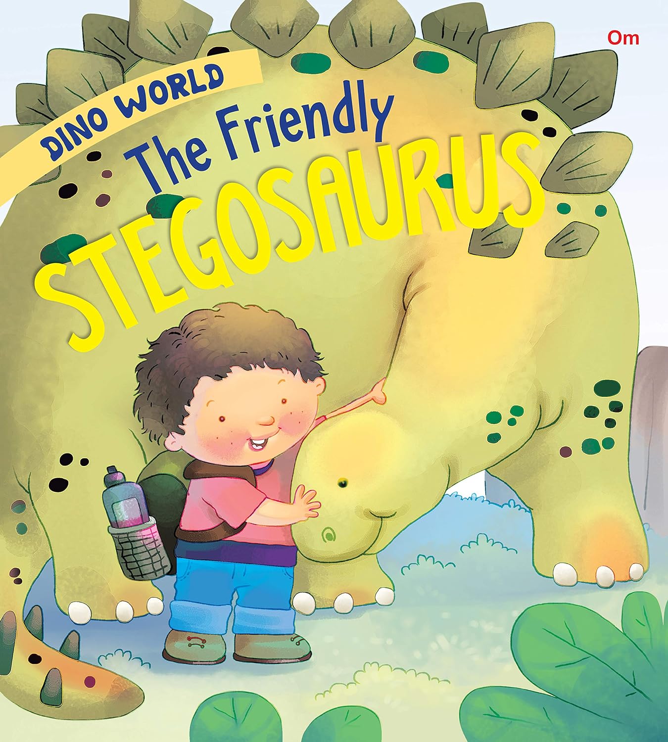 The Friendly Stegosaurus : Dino World - Om Books - Distacart