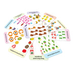 Dreamland Publications Flash Cards Activity - 30 Double Sided Wipe Clean Flash Cards for Kids (With Free Pen) - Distacart
