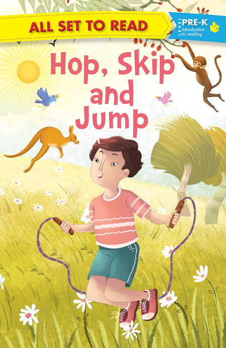 All set to Read Hop, Skip and Jump - Om Books