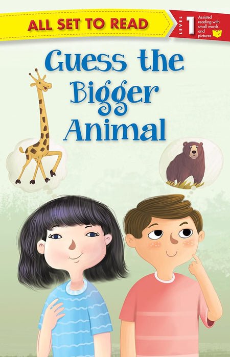 All set to Read Guess the Bigger Animal - Om Books