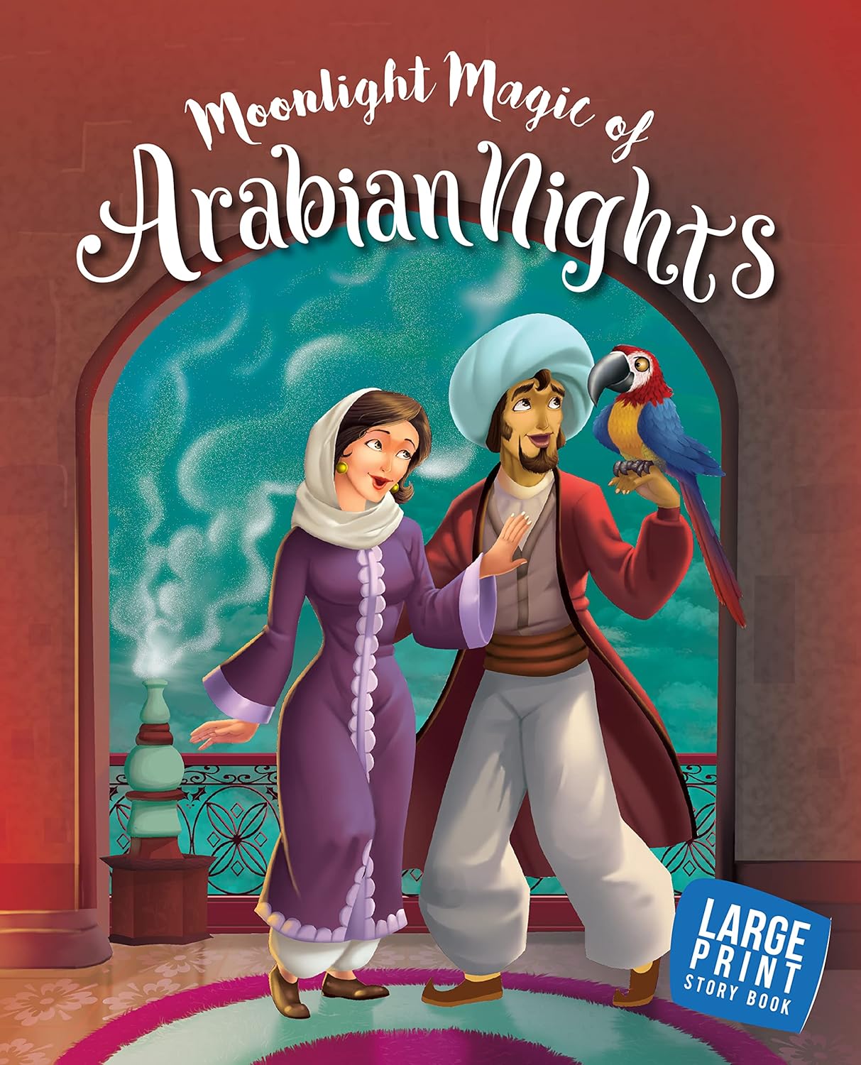Moonlight Magic of Arabian Nights : Large Print - Om Books - Distacart