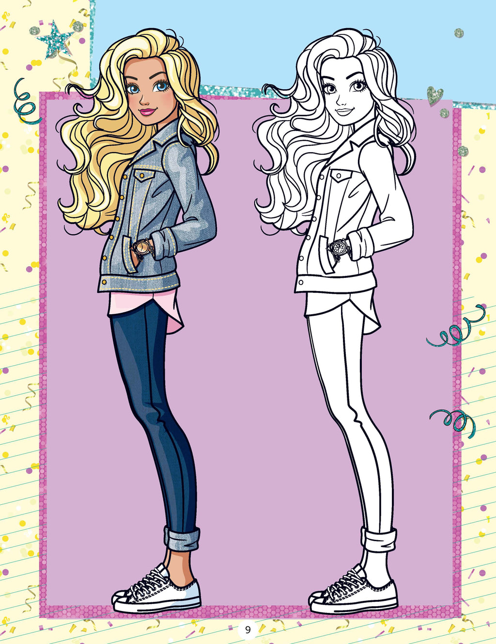 Dreamland Publications Barbie Copy Colouring Book - Distacart
