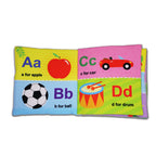 Dreamland Publications Baby My First Cloth Book ABC with Squeaker and Crinkle Paper, Non-Toxic Early Educational Toy for Toddler, Infants - Distacart