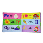 Dreamland Publications Baby My First Cloth Book ABC with Squeaker and Crinkle Paper, Non-Toxic Early Educational Toy for Toddler, Infants - Distacart
