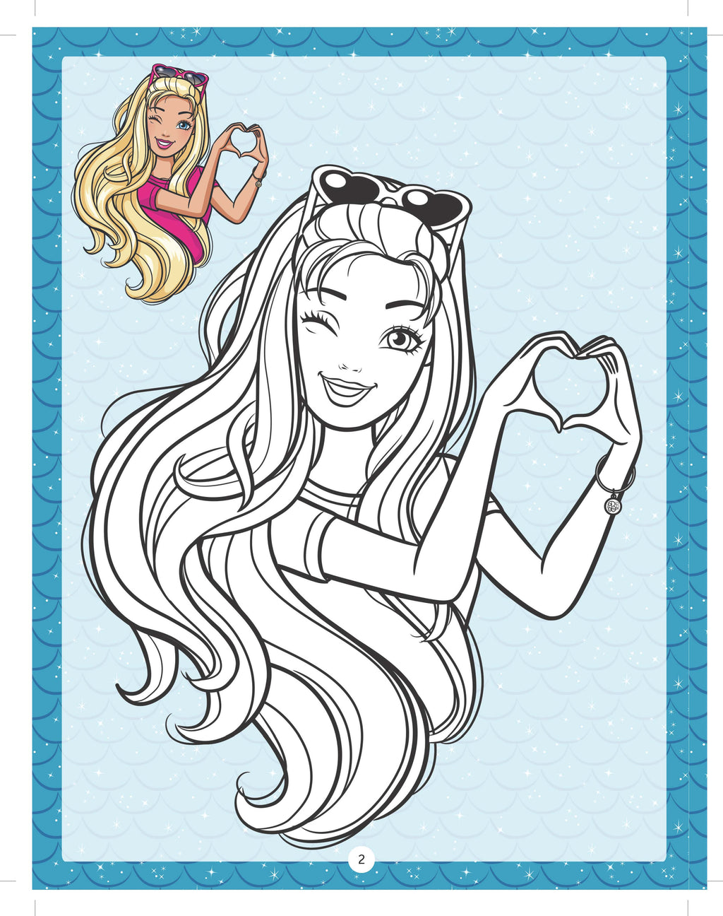 Dreamland Publications Barbie Copy Colouring Book - Distacart