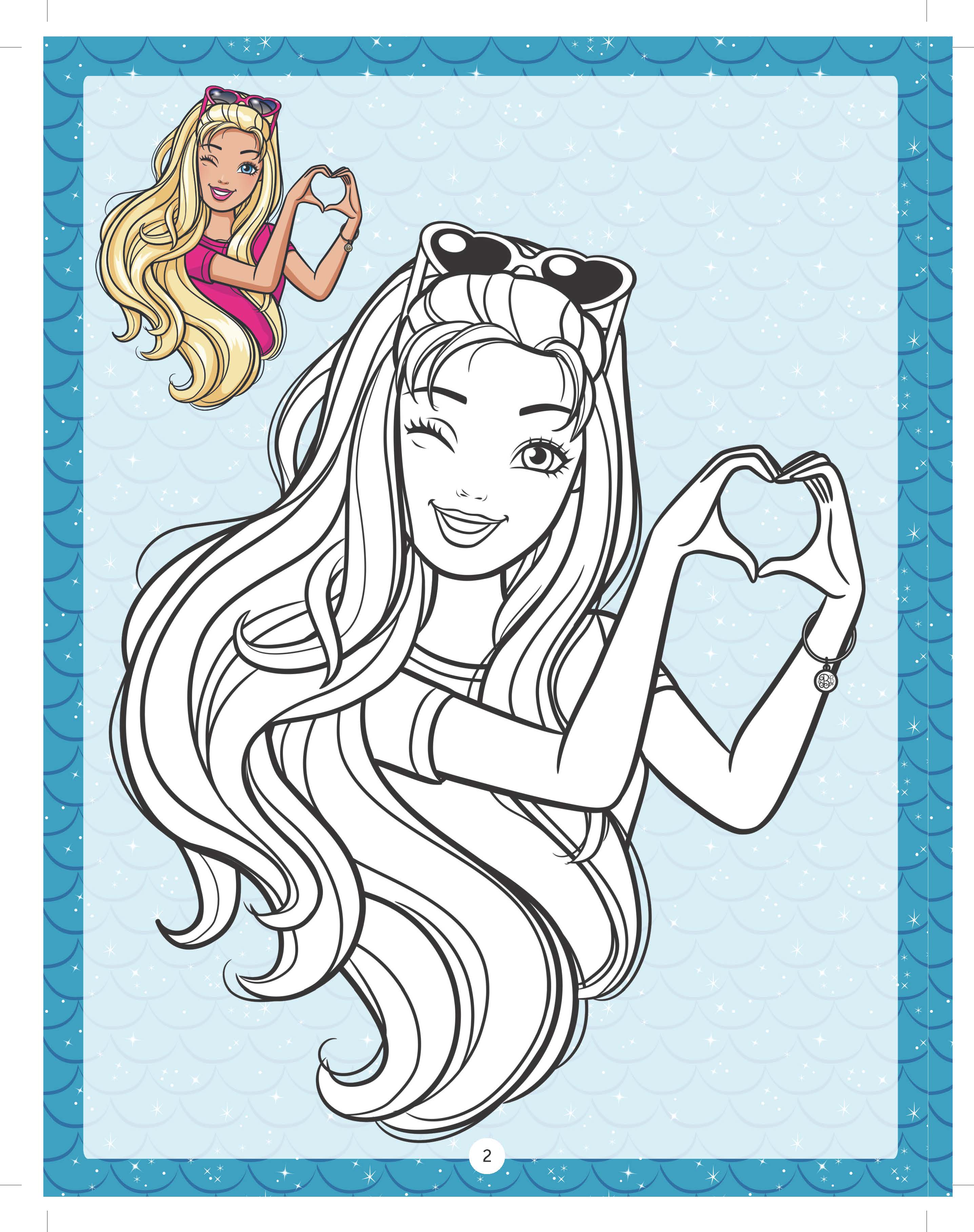 Dreamland Publications Barbie Copy Colouring Book - Distacart