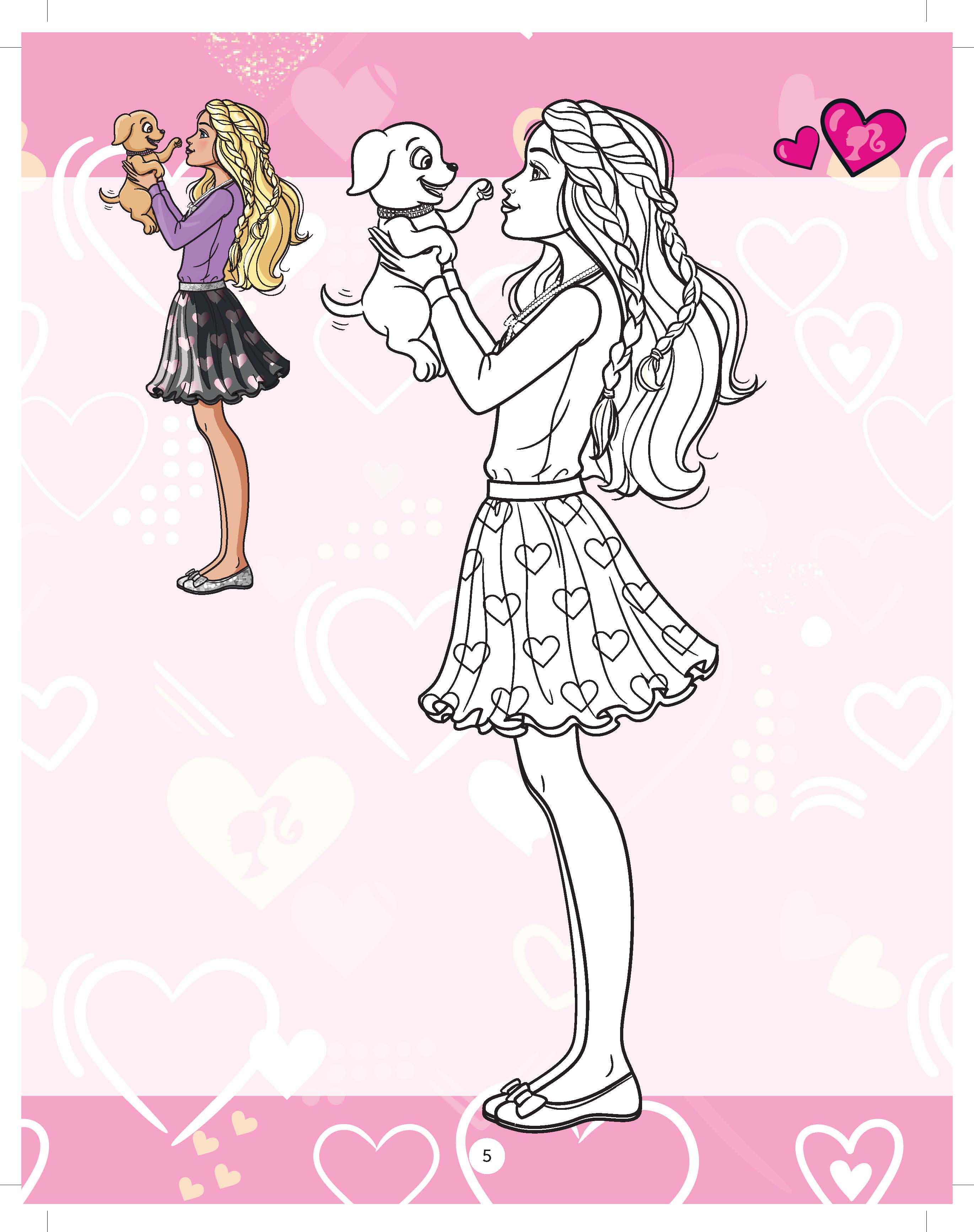 Dreamland Publications Barbie Copy Colouring Book - Distacart